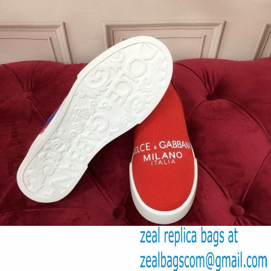 Dolce  &  Gabbana Slip On Sneakers with Logo 03 2021